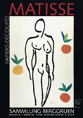 Matisse / Papiers Découpés (Akt mit Orangen)