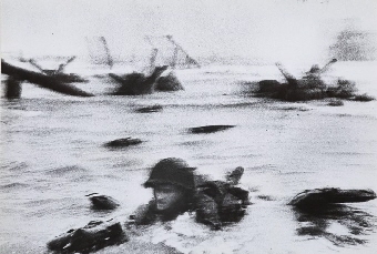 Landing of the American Troops on Omaha Beach, Normandy, France