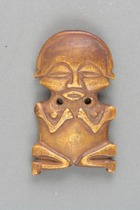 Amulett der Huana, Zaire, in Menschengestalt