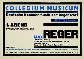 »Our age has a new sense of form« – Posters in the 1920ies