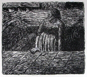 Ernst Barlach: ›The Dead Day‹Image Series of 27 Lithographies on E. Barlach's Drama ›The Dead Day‹